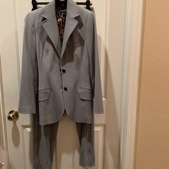 Dolce & Gabbana Jackets & Blazers - Dolce & Gabbana Grey Suit